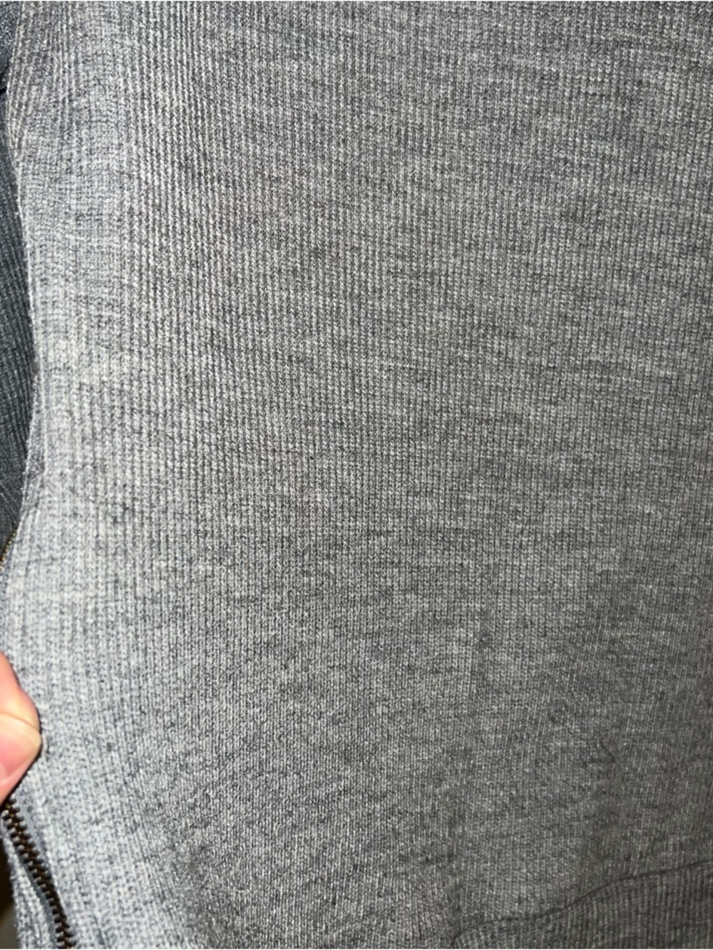 Varley Sierra Side Zip Sweater in Gray - Picture 13 of 14